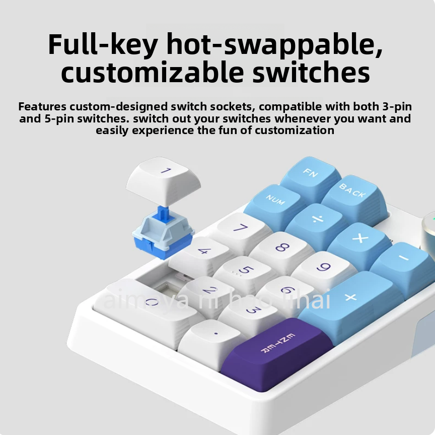 Kzzi K20 Mini Keypad Three Mod - огляд і ціна Gaming Keyboard Mini Mechanical