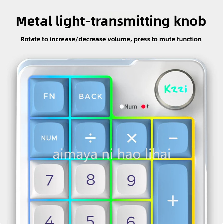 Kzzi K20 Mini Keypad Three Mod - огляд і ціна Gaming Keyboard Mini Mechanical