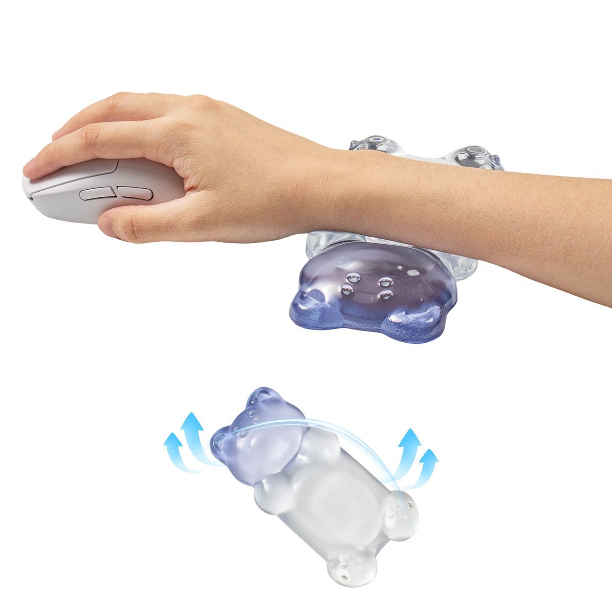 Cute Bear Shape Wrist Rest Tra - огляд і ціна Gaming Keyboard Number Pad
