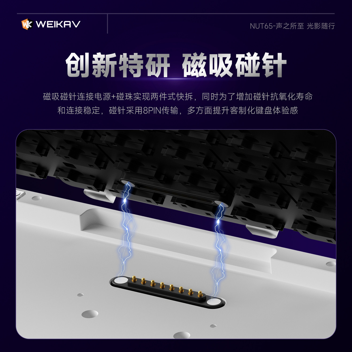 New Weikav Nut65 Aluminum Mech - огляд і ціна Gaming Keyboard Mechanical