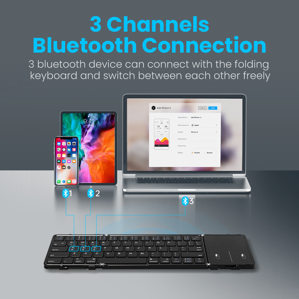 BOW Korea/Russia Wireless Fold - огляд і ціна Gaming Keyboard Number Pad