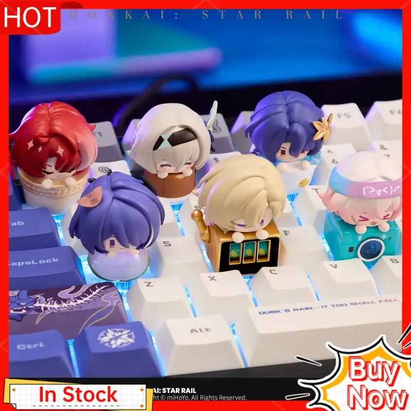 Mihoyo Honkai Star Rail Anime  - огляд і ціна Gaming Keyboard Mechanical