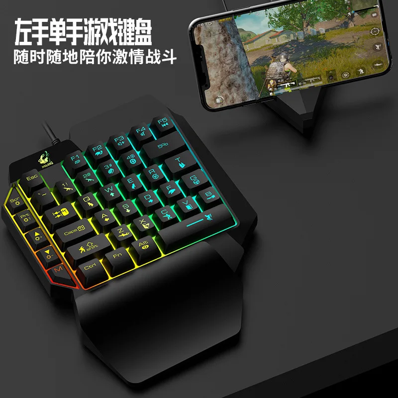 K15 one-handed keyboard Gun Go - огляд і ціна Keyboard Gaming Amazon