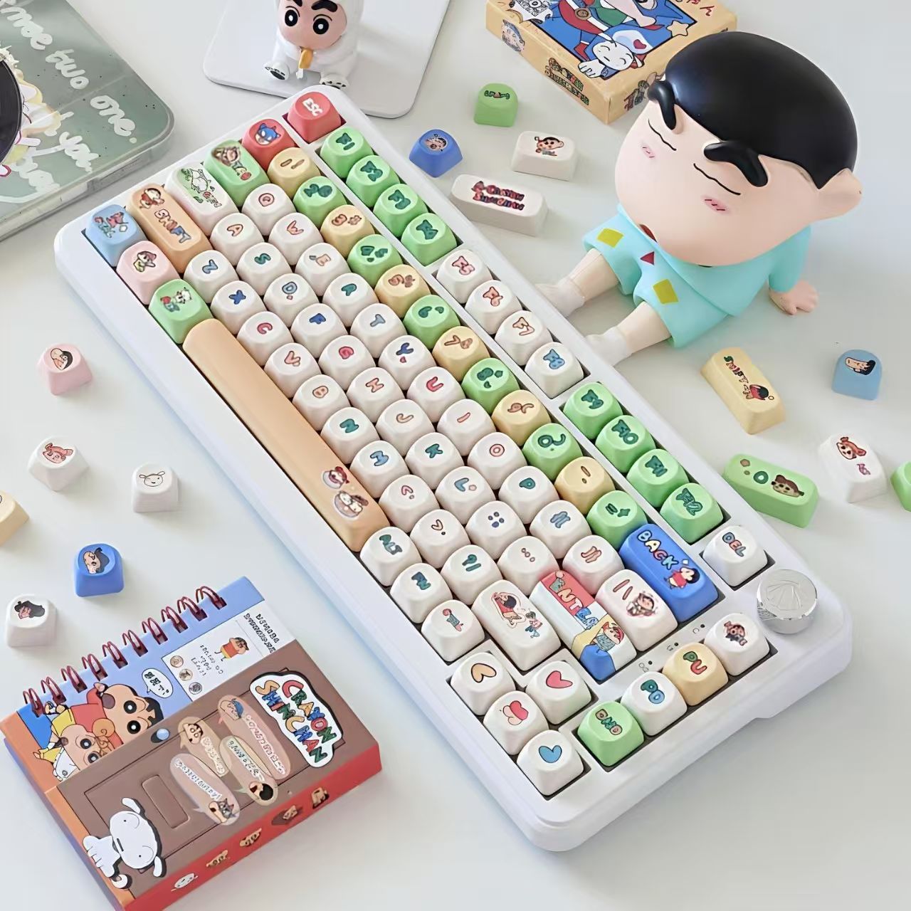 Crayon Shin-chan MOA Keycap Cu - огляд і ціна Gaming Keyboard Mechanical