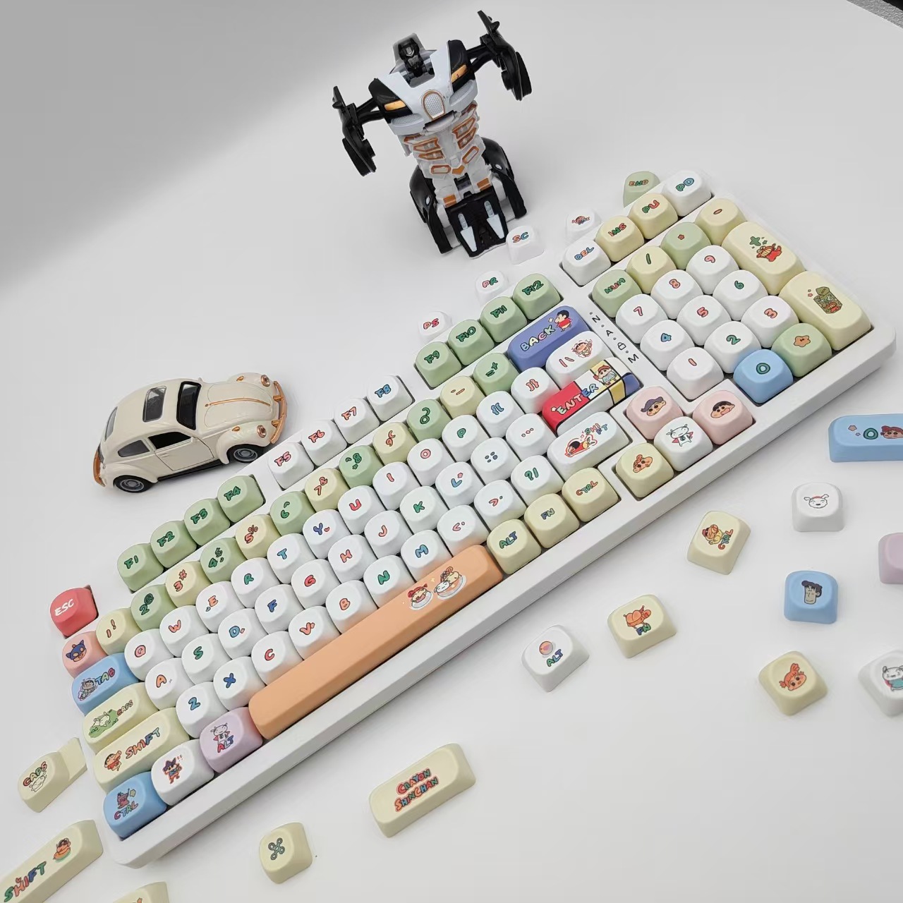 Crayon Shin-chan MOA Keycap Cu - огляд і ціна Gaming Keyboard Mechanical