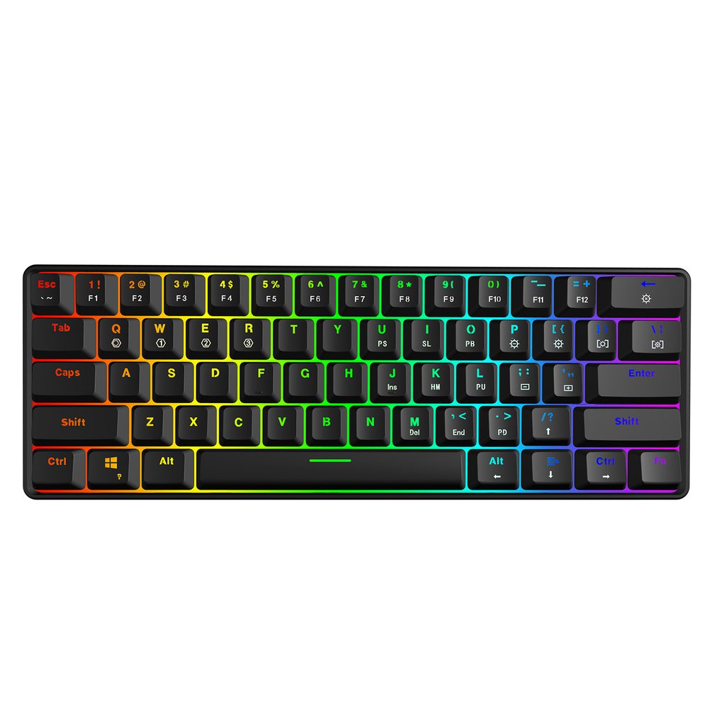SKYLOONG GK61 Mini Portable 60 - огляд і ціна Gaming Keyboard Mini Mechanical