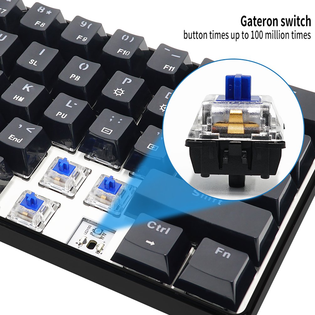 SKYLOONG GK61 Mini Portable 60 - огляд і ціна Gaming Keyboard Mini Mechanical
