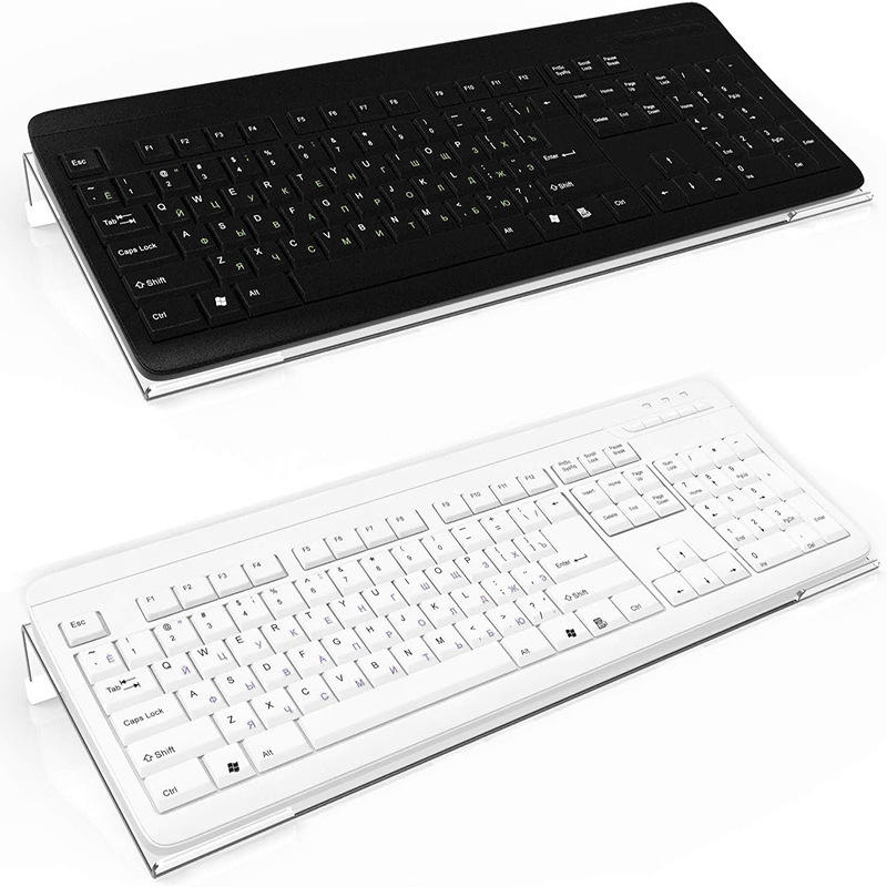 Clear Acrylic Ergonomic Keyboa - огляд і ціна Gaming Keyboard Ergonomic