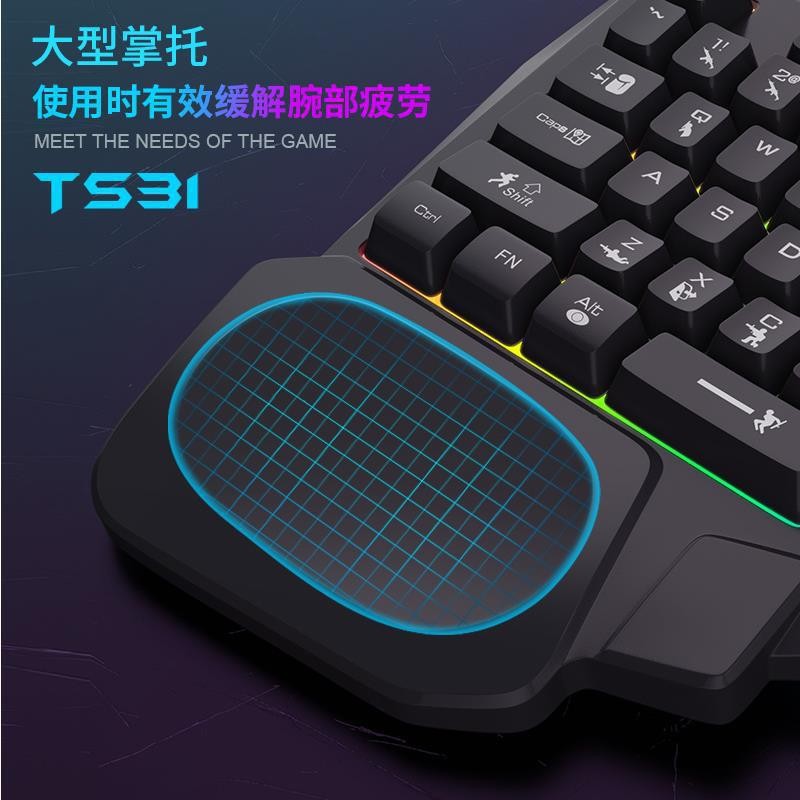 K5 one-handed keyboard Gungod  - огляд і ціна Keyboard Gaming Amazon
