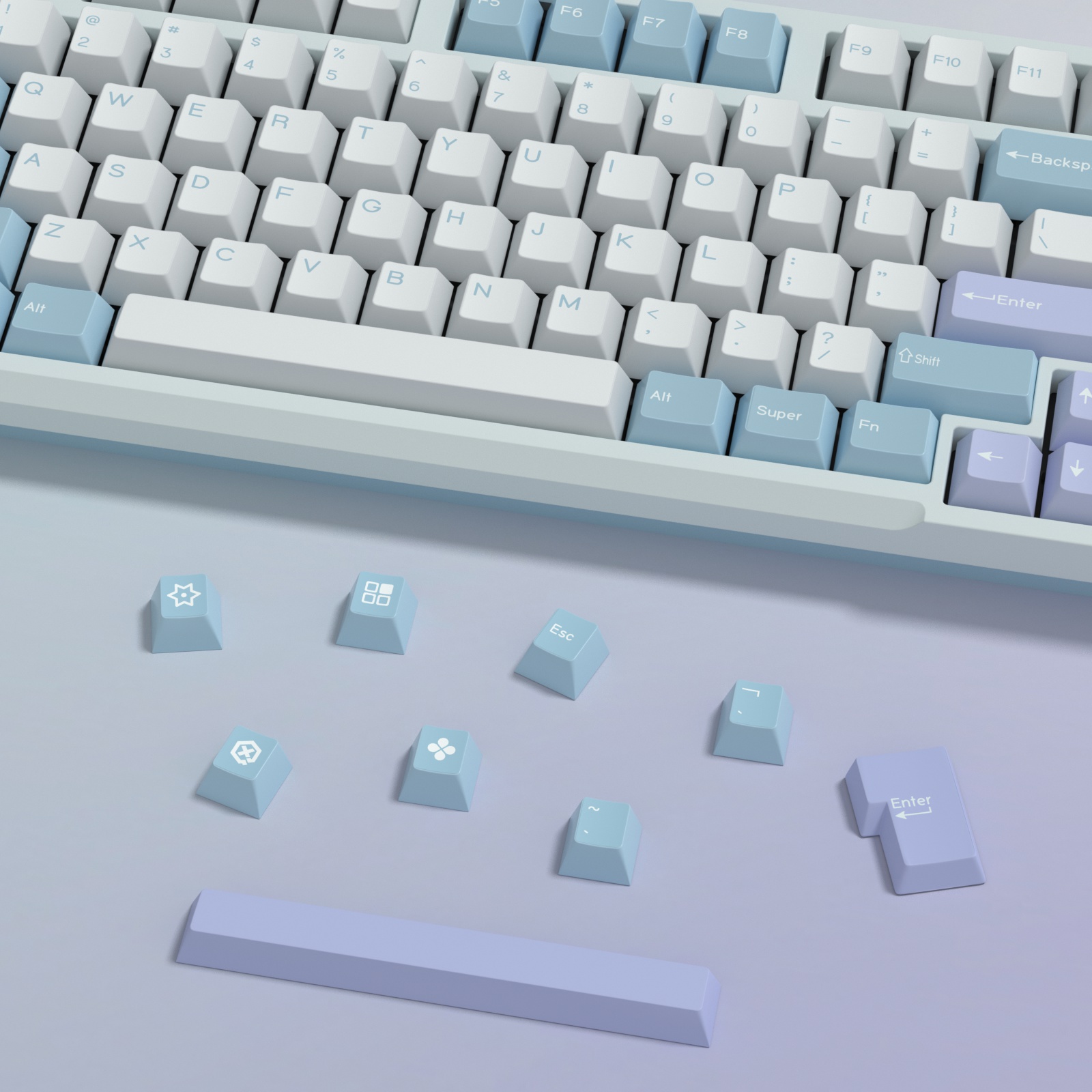 KBDiy GMK Illusion Keycap Cher - огляд і ціна Gaming Keyboard Number Pad