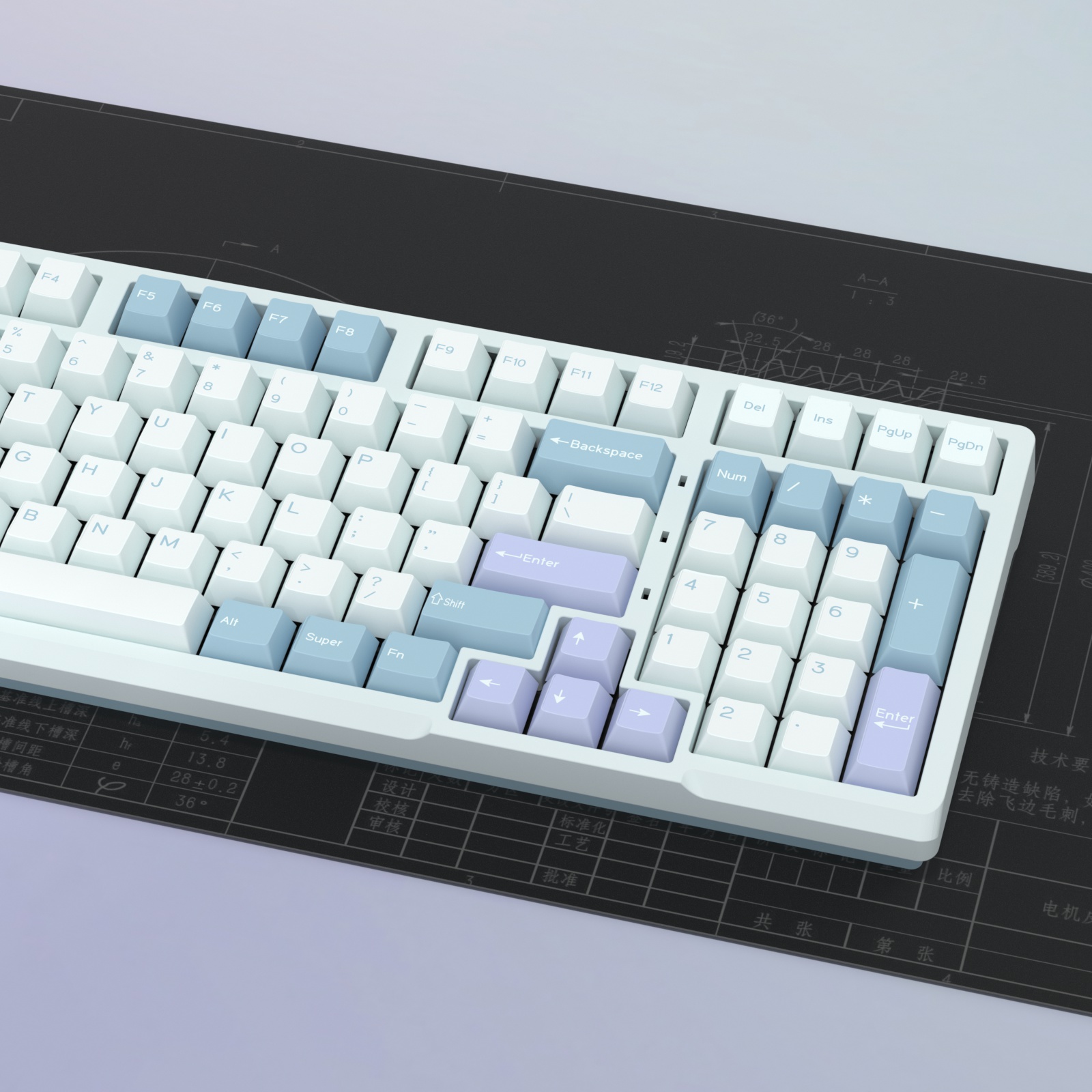 KBDiy GMK Illusion Keycap Cher - огляд і ціна Gaming Keyboard Number Pad
