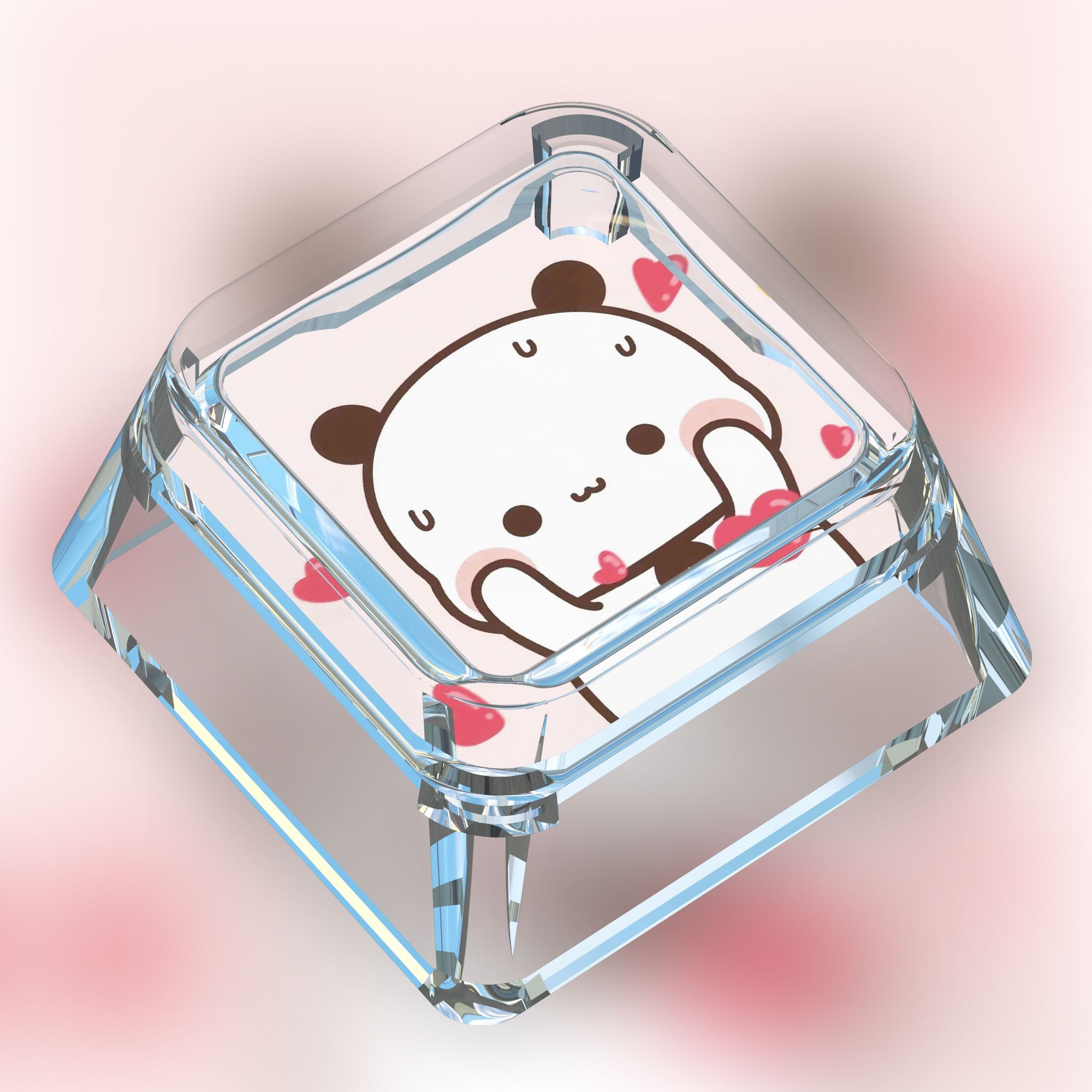 Cute Bubu Dudu Keycaps ABS Cus - огляд і ціна Gaming Keyboard Mechanical