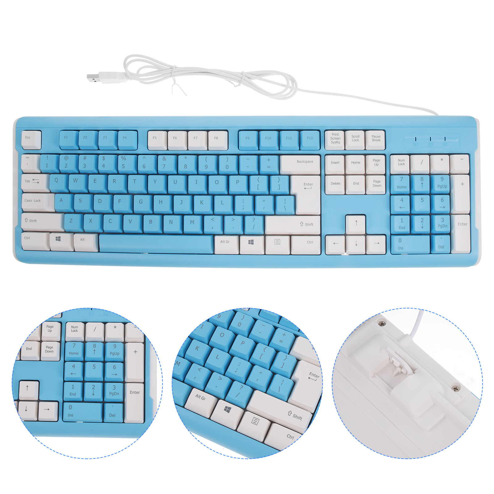 USB Wired Gaming Keyboard ABS  - огляд і ціна Gaming Keyboard Number Pad