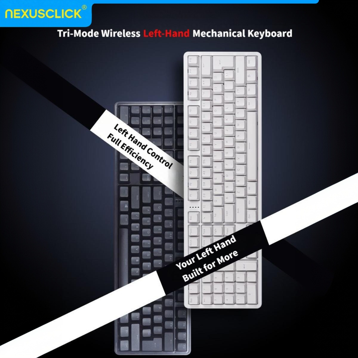 NexusClick Ergonomic Left Hand - огляд і ціна Gaming Keyboard Number Pad