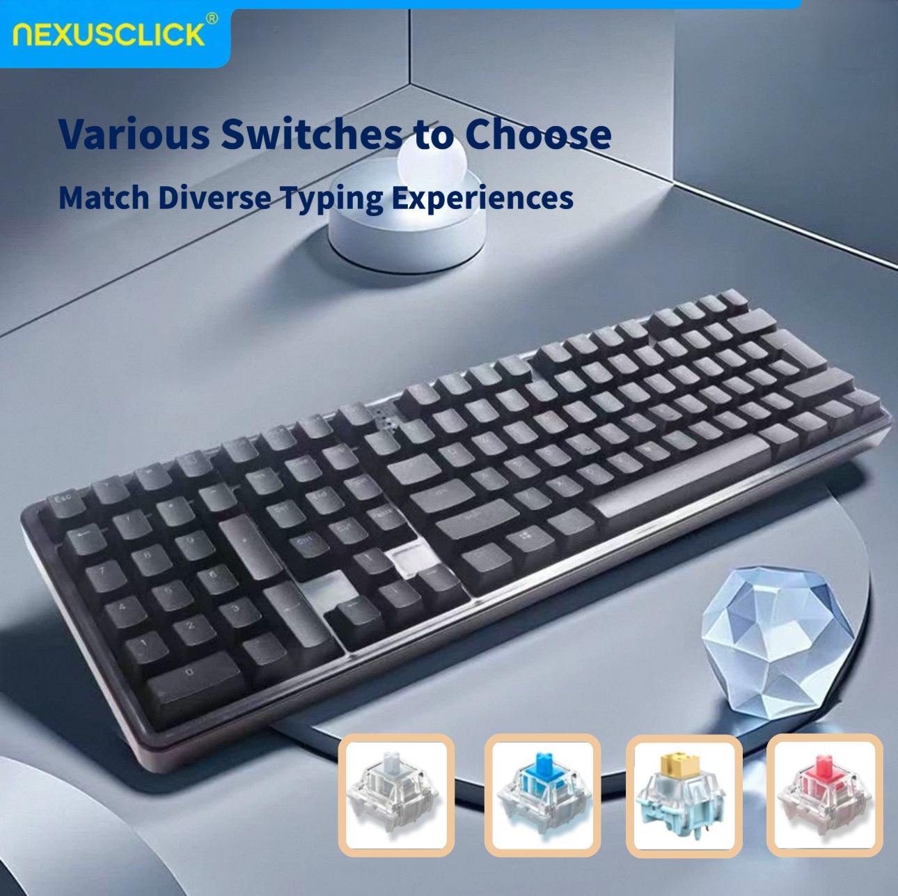 NexusClick Ergonomic Left Hand - огляд і ціна Gaming Keyboard Number Pad